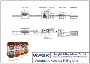 Linja automatike e mbushjes së ketchup